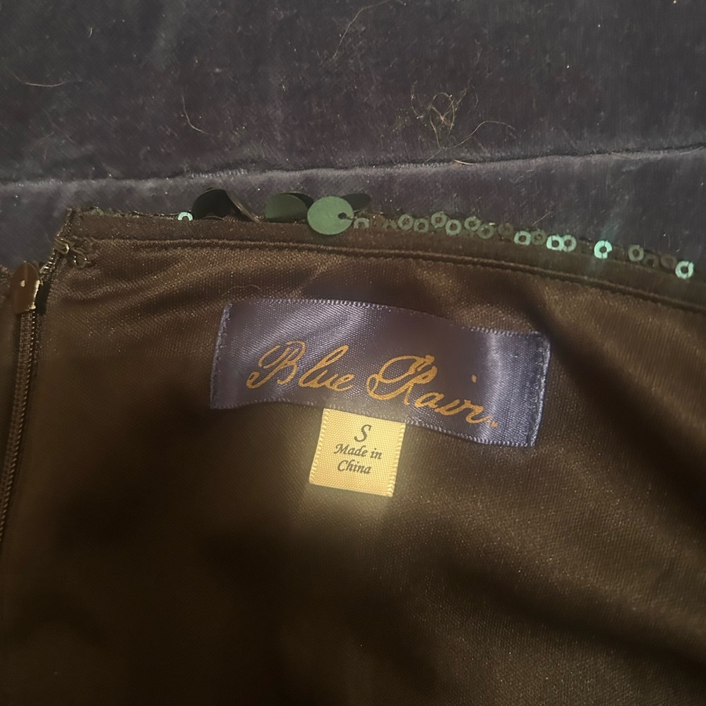 Blue Rain Sparkling Green Mini Skirt - Picture 3 of 3